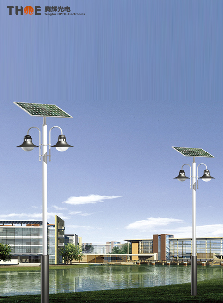 <b>太陽能庭院道路照明路燈</b>